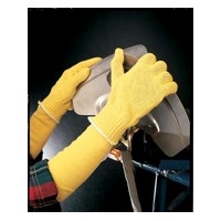 Ansell Edmont 70-225-7 Ansell Size 7 GoldKnit Heavy Weight Kevlar String Knit Reversible Cut Resistant Gloves